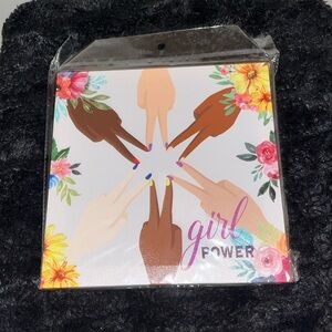 New! Women's Day Wall Decor. Multi- color printed canvas.